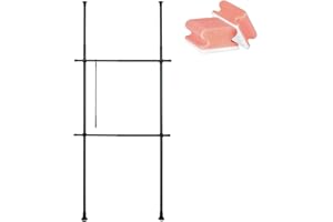 ‎WENKO DIE BESSERE IDEE WENKO Teleskop-System Herkules, Schwarz + Schwamm