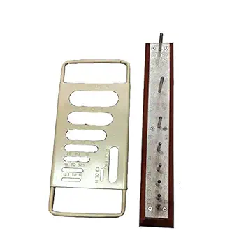 Bharat Emporium Gauge with Length Gauge Flakiness of Aggregate to check flakiness index and elongation index