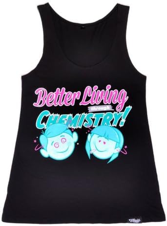 Disturbia Clothing Women's  SleevelessVest Top -  Black - Black - Small