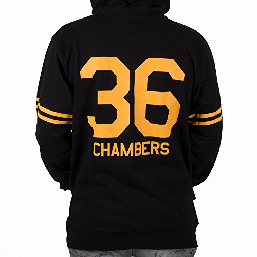 Wu Wear - Wu 36 Hooded schwarz-gelb - Wu-Tang Clan Größe S, Farbe Black