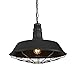 Produktbild PLYY Retro Industrie Hängeleuchte Wind Schwarz Eisen Kronleuchter Café Restaurant Mode Deckenleuchte Bekleidungsgeschäft Hängelampe Kunst Studio Pendelleuchte 36 cm × 100 cm 220 V E27 Lichtquelle