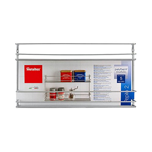 Metaltex 364632039 Gewürzregal 2-Etagen 36 x 8 x 19 cm Polytherm Pepito - 3