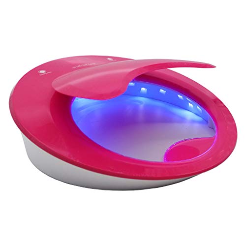 YAYZA! Lampada professionale 40W UV LED asciugatrice smalto gel Manicure Builder Due modalità sensore, Timer a 3 fasi, Più cavo USB e adattatore AC Fornito per uso domestico viaggio
