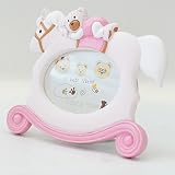Giftgarden 5×8 Bilderrahmen in Pferdsform für Babyfotos Dekorahmen rosa - 5