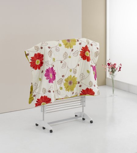 Hanuri One Touch Wäscheständer / Wäschetrockner / Variabel klappbar / Fußrollen - 9