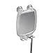 Produktbild InterDesign 45850EU Rain Power Lock Beschlagfreier Spiegel mit Saugnapf, durchsichtig