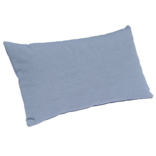 Großes Sofakissen, Dekokissen für Bett, Couch und Sessel. Auch als Louge, Pallettenkissen oder Kopfkissen. 7 Trend Farben für frische Akzente, Sabeatex® „Größe 40×70 cm Farbe (blau) - 3
