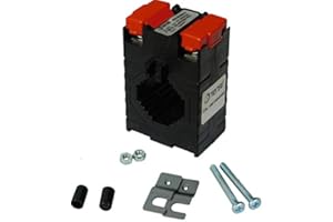 NWP Tense ATM-150 Stromwandler 150/5 - Aufsteckstromwandler, Stromschienen Stromwandler inkl. Zubehör - Zur indirekten Messung von Strom bis maximal 150A