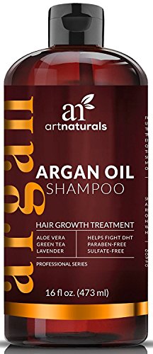 Preisvergleich Produktbild ArtNaturals Arganöl Shampoo Haarwuchs Anregend - Volumen Shampoo für Haarausfall, Dünnes und Schütteres Haar - mit Aloe Vera - Sulfat-Frei - 473 ml