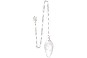 ROCKING GIFTS PÈndulo Gota en Cuarzo Blanco