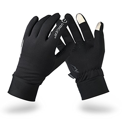 Vbiger Touchscreen Handschuhe Sport Handschuhe Rutschfest Handschuhe Vollfingerhandschuhe Trainingshandschuhe für Sport - 9