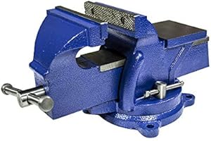 SOGI MB-100 MORSA DA BANCO CON BASE GIREVOLE IN GHISA E ACCIAIO da 100 a 150 mm (Ganascia 100 mm)