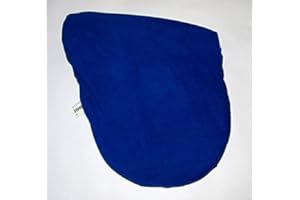 Amidale SADDLE COVER HORSE RIDING FLEECE ROYAL BLUE/RED/GREY/BLACK