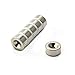 Produktbild First4magnets F314N-6 c/Waschbecken Neodym-Magneten Norden, 11 kg ziehen, Packung mit 6, Metall, silber, 20 mm Durchmesser x 10 mm dicke x 5,2 mm