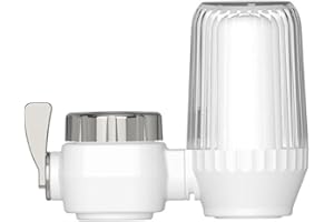 WUURAA Wasserfilter Luftreiniger Filtrationssystem Kompatibel Küche Badezimmer Reduziert Blei Chlor Schlechten Geschmack Wasserfilter Wanne Blei Chlor