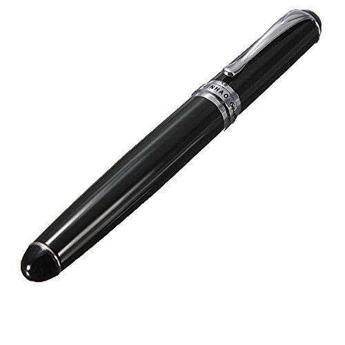 niceEshop(TM) Jinhao X750 Pluma Estilográfica Caligrafía (Laca Negra)