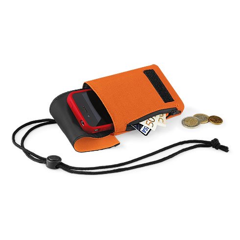 BagBase Unisex Telefontasche Gelb orange Einheitsgr    e