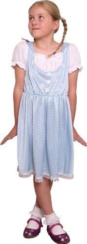 Girls Dorothy Wizard of OZ Country Girl Fancy Dress Costume (6-8 years)