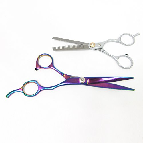 Haarschneider Keramik Haarschneidemaschine Set + Effilierschere+ Haarsche - 4