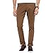 BUKKL Dark Brown Slim Fit Casual Trouser RS.695.00