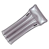 Intex Luftmatratze Deluxe, Silber, 188 x 89 cm