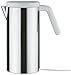 Produktbild Alessi "HOT IT" Elektrischer Wasserkocher aus Edelstahl, Deckel aus thermoplastischem Harz, weiß