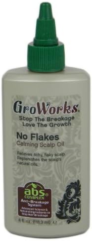 GROWORKS No Flakes Scalp Oil 4 oz