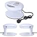 Nail Polish Dryer Fan UK PLUG Infrared Auto Sensor Induction With Warm & Cool Wind For Both Hands And Feet White By Elite99®