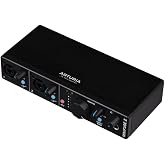 Arturia MiniFuse 2 - Siyah | 48V Phantom, Loopback, D&uuml;ş&uuml;k Gecikme, Analog Lab Giriş ve Ableton Live Lite ile 2 Combo Xlr/1/4 
