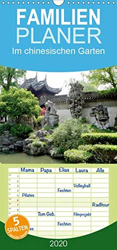 Im chinesischen Garten - Familienplaner hoch (Wandkalender 2020, 21 cm x 45 cm, hoch)