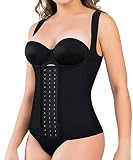 disminuir cintura corset ❤️ OFERTA!!! ❤️ LaLaAreal Fajas Reductoras Corset Cincher Bustiers Corsé Adelgazantes de Cinturón Formación para Body Shaper Mujer