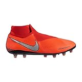 Nike Phantom Vision Elite DF AG-Pro - Zapatillas de Deporte, Rot - Silber - Schwarz, 42 1/2