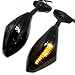 Universal Smoke swing freely modified mirror LED Turn signals intergrated mirrors For CBR600 F1/F2/F3/F4/F4i CBR600RR 1987-2010