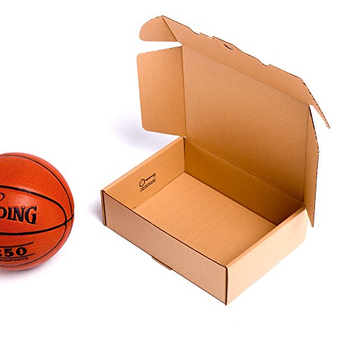 (25x) TeleCajas - Caja de cartón automontable envíos postales TCPOBOX- Varios tamaños (A (35x25x10 cms)) (LOTE DE 25 UNIDADES)