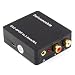 Produktbild Ligawo 6518860 Deluxe Kabel Digital zu Analog Konverter mit SPDIF Toslink/ Coax zu rechts/links Cinch und 3,5mm schwarz