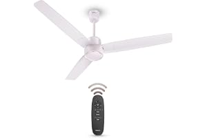 Havells FAB BLDC Ceiling Fan 1200 mm, 380 RPM, Savings upto 65%, Reverse Rotation, 4 Modes (Boost, Sleep, Breeze, Mop), Low Wattage 30 W, Low Noise, Air Flow:235 CMM, 3 Year Warranty, Blush Ivory
