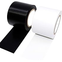 Nastro Isolante PVC Cableties-online – 50mm X 33m – Giallo/Nero/Bianco – Ignifugo