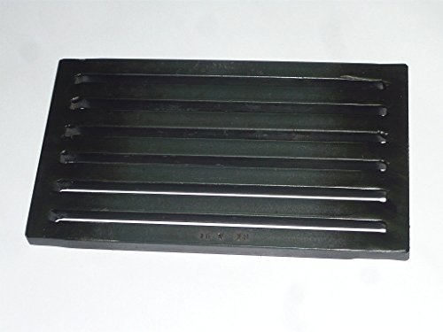 Ofenrost Rost Ascherost Aschegitter Feuerrost Kaminrost 16x28 cm , 160x280 mm, 16mm stark!