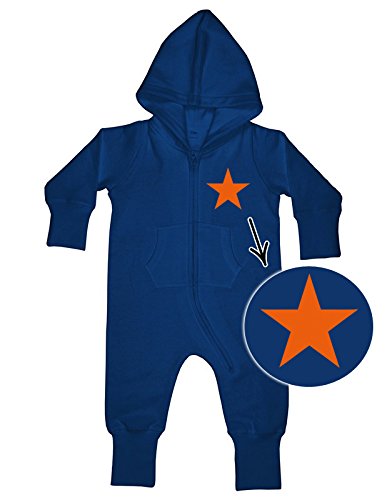 ORANGE STAR Baby All-In-ONE Sweatsuit navy -  Blue - 9-12 Months
