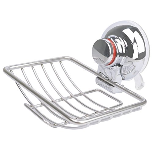ipegtop Suction Seifenhalter Wand Seifenschale Seifenablage mit Saugnapf aus Edelstahl, Rostfrei - 9