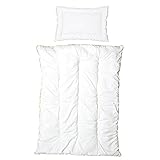 roba 0290 - Baby-Bettset (Inlett) Steppbett 100 x 135 cm und Kissen 40 x 60 cm