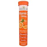 Natures Aid Aid 1000mg Vitamin C Effervescent - Pack of 20 Tablets