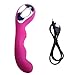 Produktbild ECMQS Multi Geschwindigkeit Personal AV Stick, Massager Leistungsstarke Sex Vibrator Massage USB lade Spielzeug