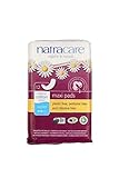 Natracare Natural Maxi Pad Super, 12 Count