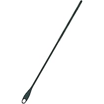 AYESY Goupillon Paille Silicone, 2 Pièces 6mm Et 9mm Brosses