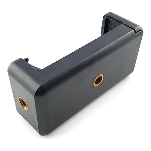 Smartphone Stativ Adapter mit mini Kugelkopf und Hotshoe Blitzschuh Adapter Komplett-Set mit 1/4â€œ Zoll Metall hochwertig