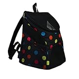 Diseño de malla transpirable Guiran Mochila De Perro Transportín Plegable Mochila De Viaje para Perros y Gatos Mochila De Transporte para Mascotas Punto Small
