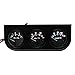 Produktbild Auto Anzeiger Set - TOOGOO (R) 3 Auto Zeiger Anzeige Set - oeltemperatur/ Wassertemperatur/ oeldruck - 2" 52MM LED Licht