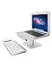 Produktbild Aluminiumlegierungs-Laptopständer, stabiles und stabiles Regal - Ideal für Tablets, Halterungen und Buchhalter