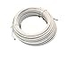 Produktbild Koaxial MINI SAT Kabel Reines KU Kupfer - 25 mt - Weiß